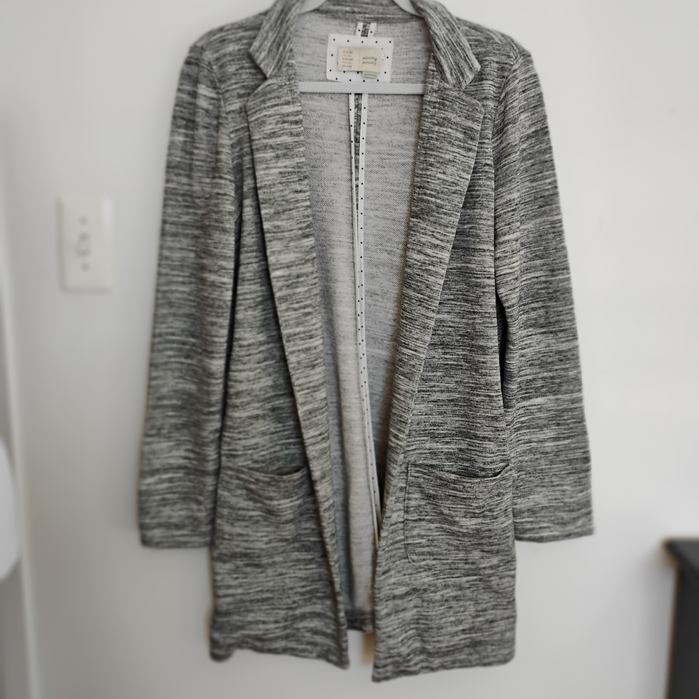 Anthropologie Saturday Sunday Gray Heathered Women's Cardigan Size S